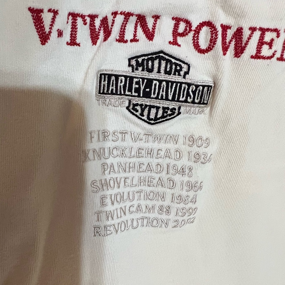 Harley Davidson, Size Small, Long sleeve, Vintage, (Used) - Picture 3 of 5